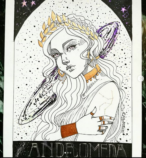 Andromeda Daughter of Cassiopeia, Princess of dreams, later - wife of Perseus